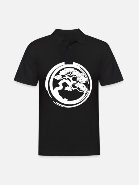 bonsaïs - Polo Homme - noir