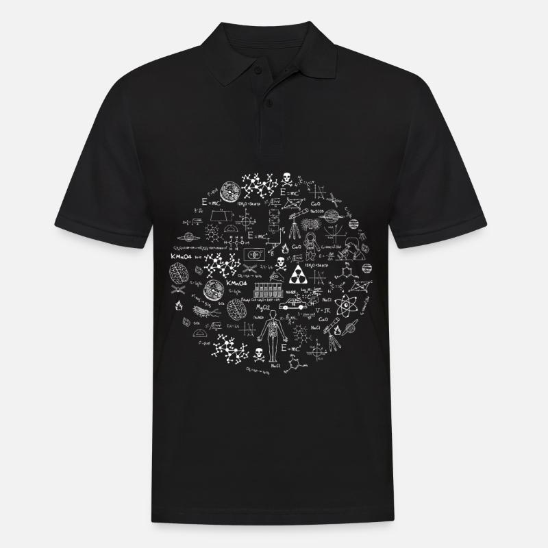 Science Sciences naturelles Physics Gift Nerd - Polo Homme - noir