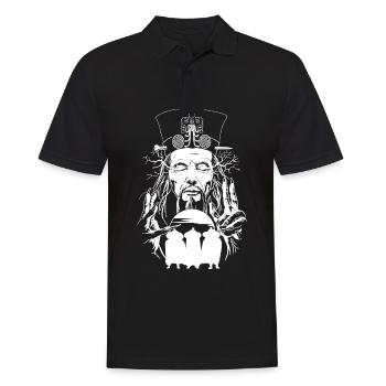 Big trouble in little china mit Lo Pans Geschenk - Männer Poloshirt - Schwarz - Vorne - Kai (181cm)