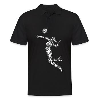Volley-ball femme ou fille - Polo Homme - noir - Devant - Kai (181cm)