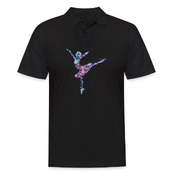 Splash Ballet Ballerina - Polo Homme - noir - Devant - Kai (181cm)
