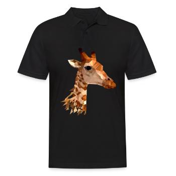 girafe - Polo Homme - noir - Devant - Kai (181cm)
