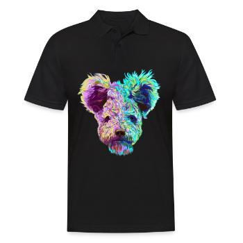 Splash Pumi chien - Polo Homme - noir - Devant - Kai (181cm)