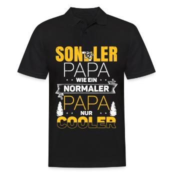 Sondler Papa Sondeln Sondengänger - Polo Homme - noir - Devant - Kai (181cm)