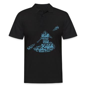 Kayak Kayakiste Pagayeur - Polo Homme - noir - Devant - Kai (181cm)
