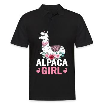 Alpaga Fille - Polo Homme - noir - Devant - Kai (181cm)