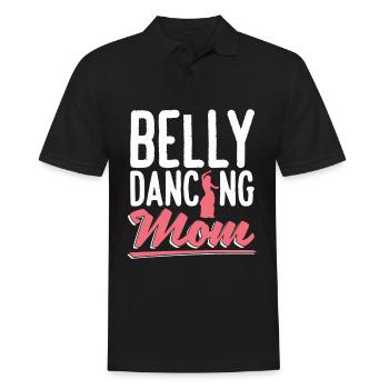 Belly Dance Mother For Belly Dancer - Men's Polo Shirt - black - Front - Kai (181cm)