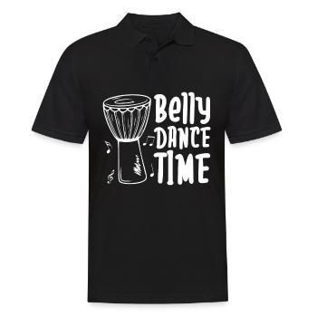 Belly Dance Time For Belly Dancer - Men's Polo Shirt - black - Front - Kai (181cm)