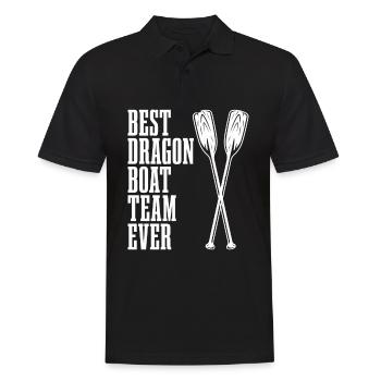 Meilleure équipe de bateau-dragon de tous les temps - Polo Homme - noir - Devant - Kai (181cm)