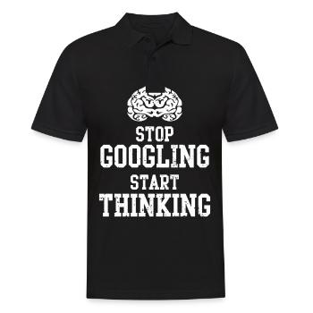 PC Programming Coding Program Internet Computer - Men's Polo Shirt - black - Front - Kai (181cm)