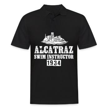 Alcatraz Inspecteur de natation Baie de San Francisco - Polo Homme - noir - Devant - Kai (181cm)