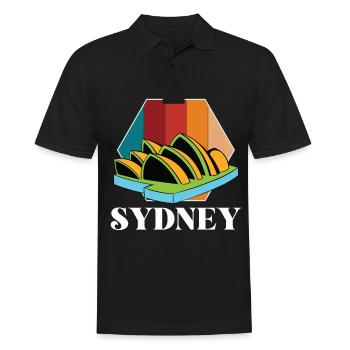 Orchestre de l’Opéra de Sydney Australie - Polo Homme - noir - Devant - Kai (181cm)