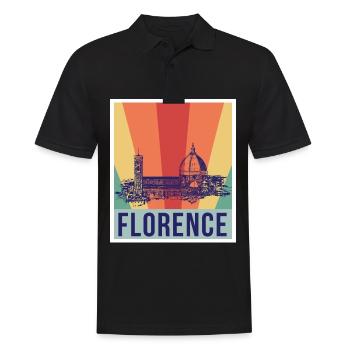 Florence Cathedral Italy Dome Tuscany Italyi - Men's Polo Shirt - black - Front - Kai (181cm)