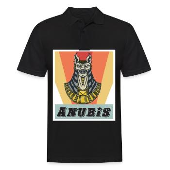 Anubis Egyptology God of the dead Egyptian Phar - Men's Polo Shirt - black - Front - Kai (181cm)