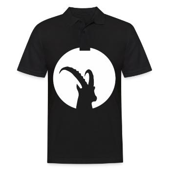 Chèvre - (7) - Polo Homme - noir - Devant - Kai (181cm)