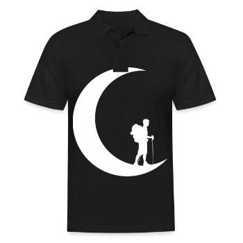 Crescent Moon - Randonnée - - Polo Homme - noir - Devant - Kai (181cm)