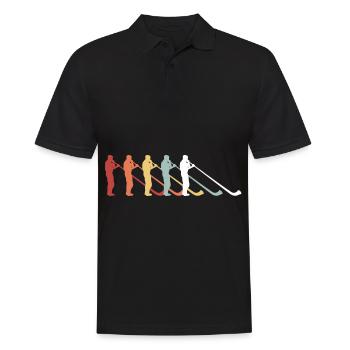 Musikinstrument Alphorn Schweizer Musikant Schweiz - Männer Poloshirt - Schwarz - Vorne - Kai (181cm)