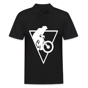 Triangle - Cyclisme - (2) - Polo Homme - noir - Devant - Kai (181cm)