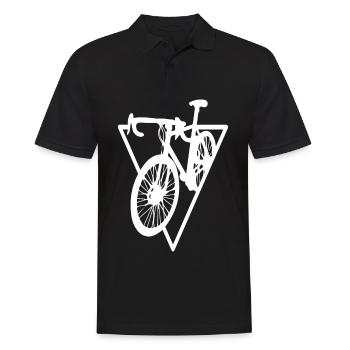 Triangle - Cyclisme - (4) - Polo Homme - noir - Devant - Kai (181cm)