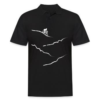 Cyclisme - (8) - Polo Homme - noir - Devant - Kai (181cm)