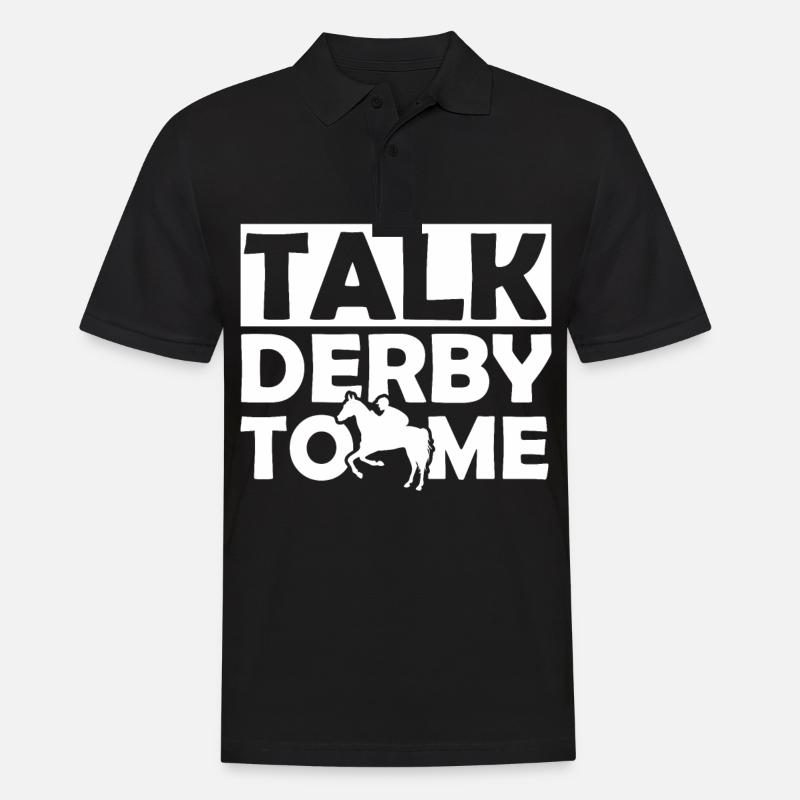 Parlez-moi de Derby 1 - - Polo Homme - noir
