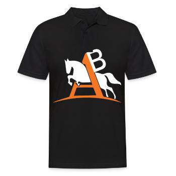 De cheval - - Polo Homme - noir - Devant - Kai (181cm)