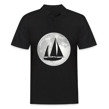 Pleine Lune - Voile - - Polo Homme - noir - Devant - Kai (181cm)