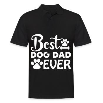 Le meilleur chien de tous les temps - Polo Homme - noir - Devant - Kai (181cm)