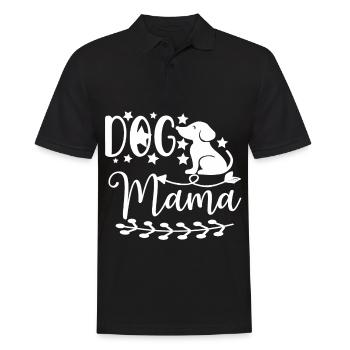 Maman chienne - - Polo Homme - noir - Devant - Kai (181cm)