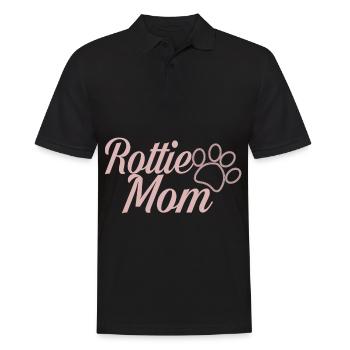 Maman Rottie - Polo Homme - noir - Devant - Kai (181cm)