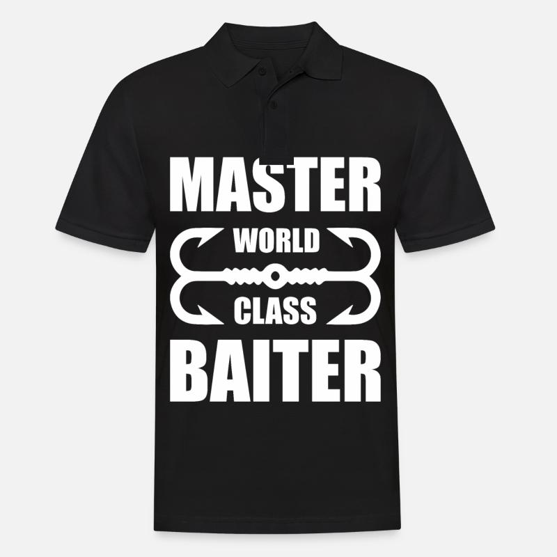 Master World Class Baiter - - Men's Polo Shirt - black