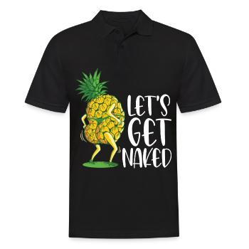 Ananas - Polo Homme - noir - Devant - Kai (181cm)