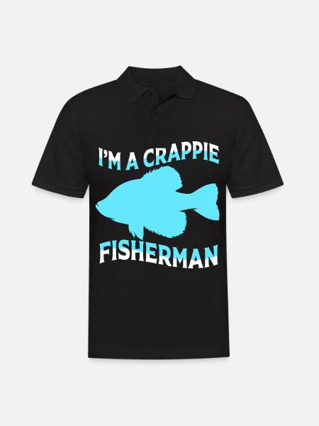 Poisson-lune Marigane Perche - Polo Homme - noir
