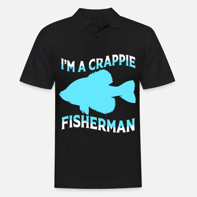 Poisson-lune Marigane Perche - Polo Homme - noir