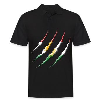 Kurdistan - Polo Homme - noir - Devant - Kai (181cm)