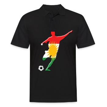 Kurdistan - Polo Homme - noir - Devant - Kai (181cm)