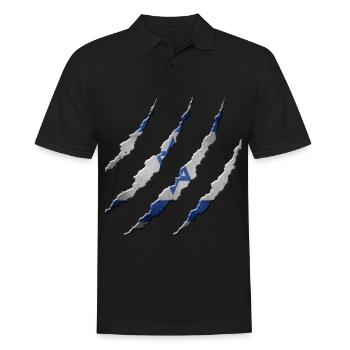 Israël - Polo Homme - noir - Devant - Kai (181cm)