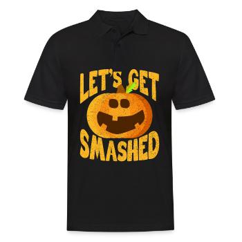 HALLOWEEN Citrouille - Polo Homme - noir - Devant - Kai (181cm)