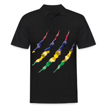 Mauritius - Men's Polo Shirt - black - Front - Kai (181cm)