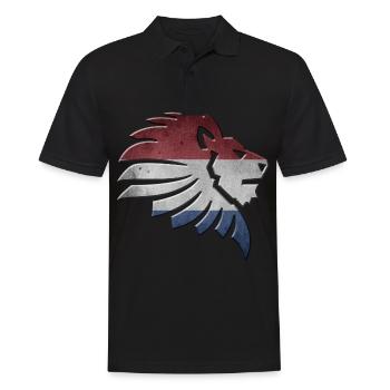 Netherlands - Men's Polo Shirt - black - Front - Kai (181cm)