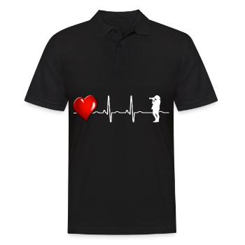 Fotografie - Männer Poloshirt - Schwarz - Vorne - Kai (181cm)