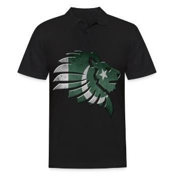 Pakistan - Men's Polo Shirt - black - Front - Kai (181cm)