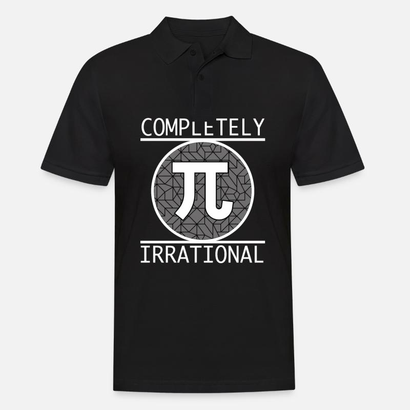 Mathématiques Maths Pi Mathematicien - Polo Homme - noir