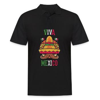 Mexique sombrero - Polo Homme - noir - Devant - Kai (181cm)