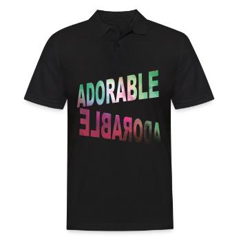 Adorable adorable - Polo Homme - noir - Devant - Kai (181cm)