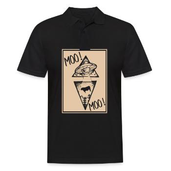 Vaches vaches - Polo Homme - noir - Devant - Kai (181cm)