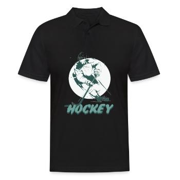 Hockey sur glace Hockey Player Hockey Hockey sur glace - Polo Homme - noir - Devant - Kai (181cm)