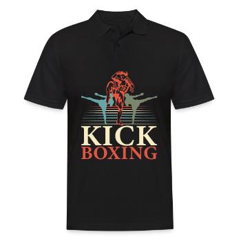 Kickboxing Kickboxer Arts martiaux Arts martiaux - Polo Homme - noir - Devant - Kai (181cm)