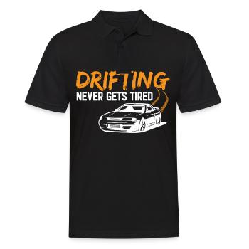Drifting Sport Drift fans Racing Gaming - Männer Poloshirt - Schwarz - Vorne - Kai (181cm)