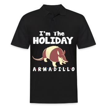 tatou de vacances l'armure de tatou de vacances - Polo Homme - noir - Devant - Kai (181cm)
